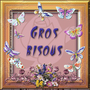 gros  bisous cadre